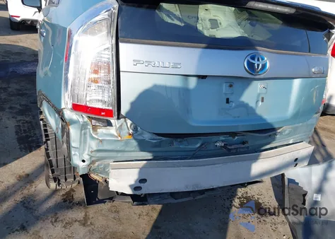 2013 Toyota Prius Plug-In из США, поврежденный, VIN JTDKN3DP4D3043036